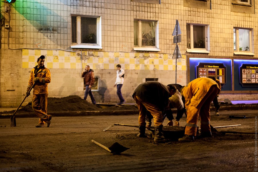 ремонт дорог в санкт-петербурге в 2012
